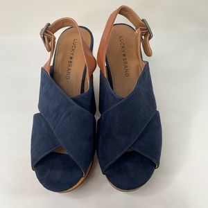Lucky Brand Wedges Size 7.5